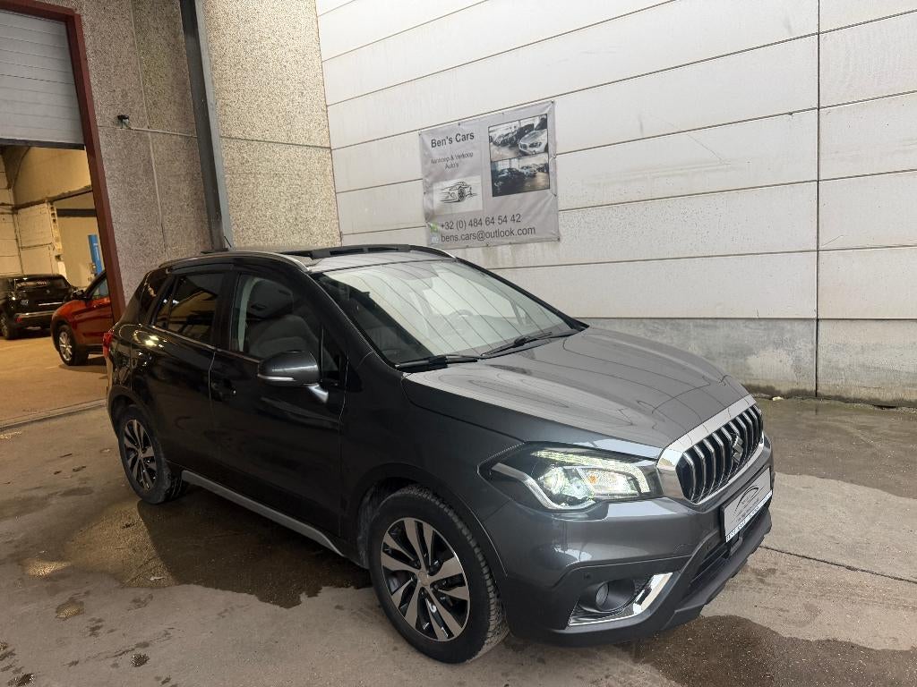 Suzuki SX4 S-Cross 1.4 Turbo GLX *GPS/Camera/Pano.Dak*, Auto's, Suzuki, 4 cilinders, Leder, Bedrijf, 5 deurs