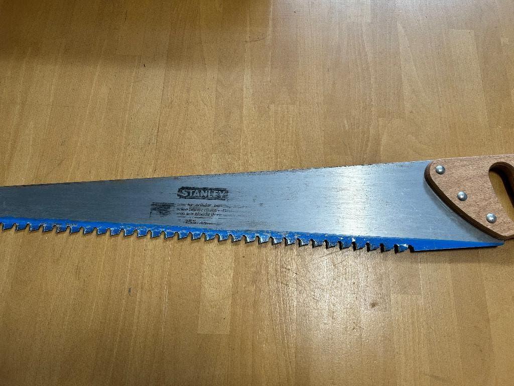 cellelbeton zaag, Enlèvement