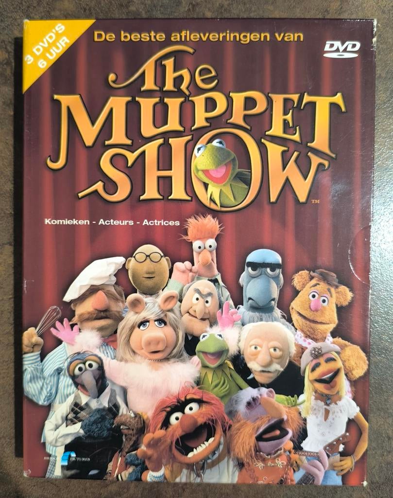 DVD box De beste afleveringen van The Muppet Show, Ophalen of Verzenden