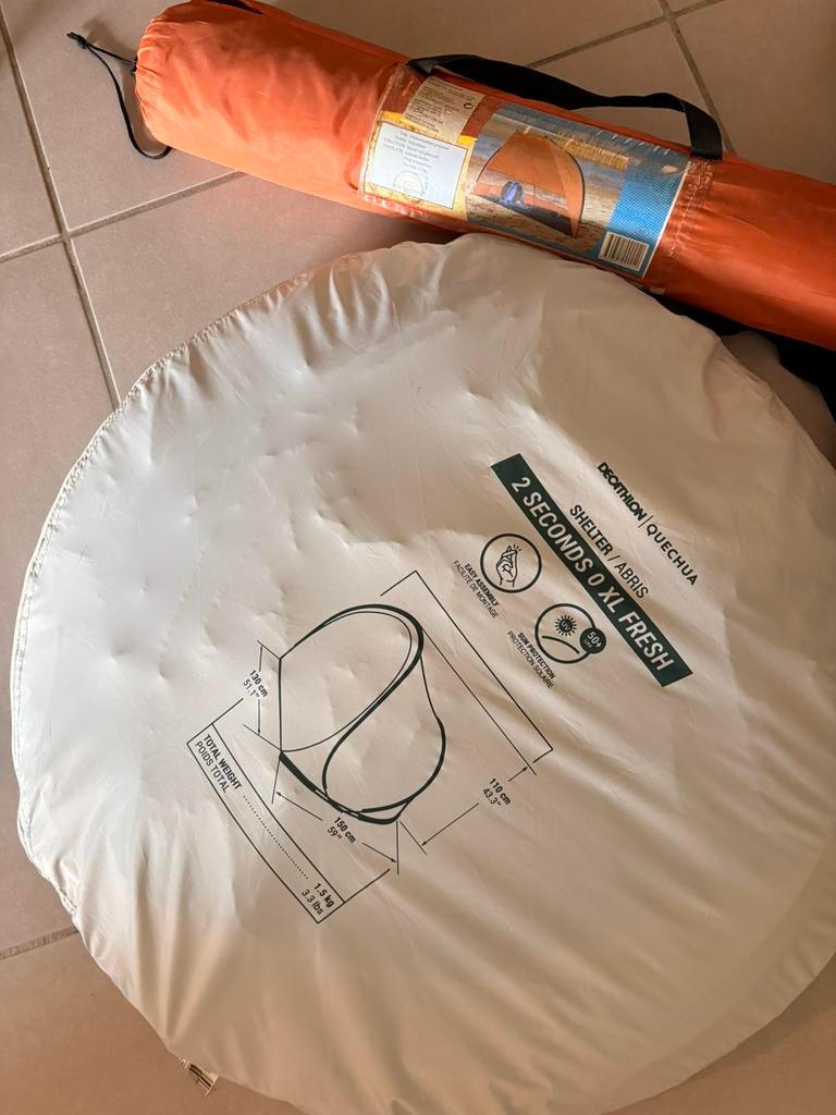 Abris, Enlèvement, Comme neuf