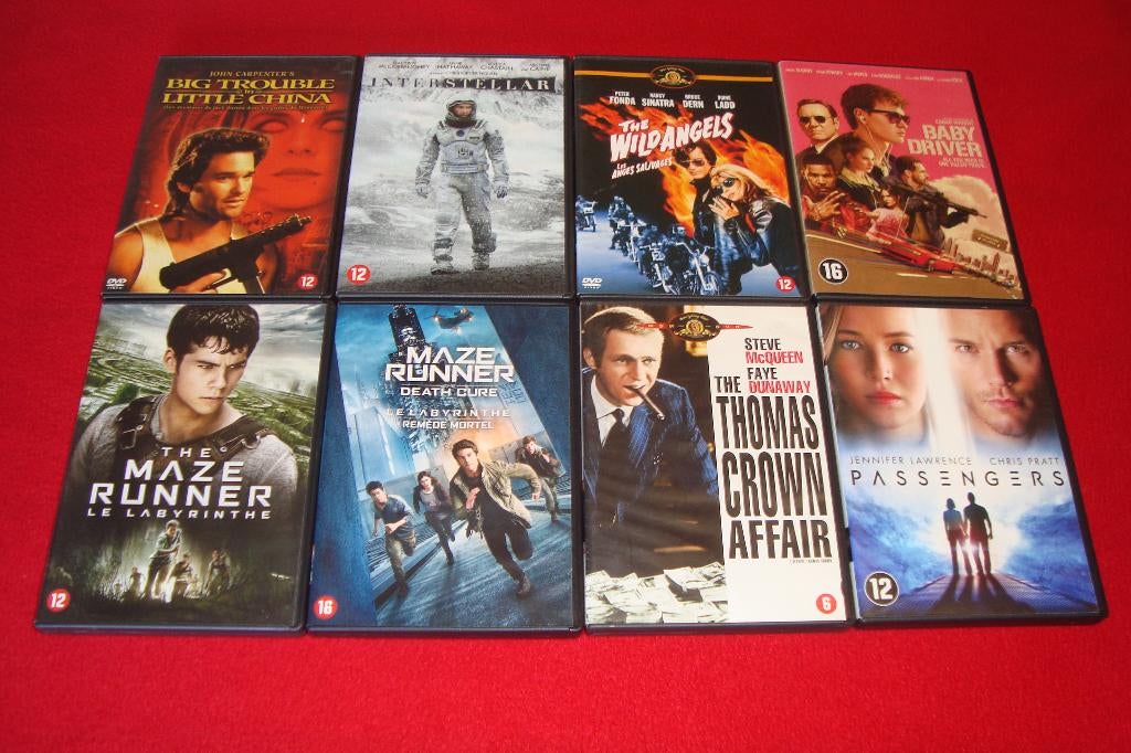 120 actie dvd's, Ophalen of Verzenden, Actie