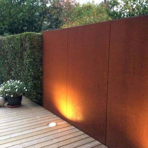 Mur en acier Corten, écran de jardin, clôture, cloison, Enlèvement ou Envoi, Neuf, Autres matériaux