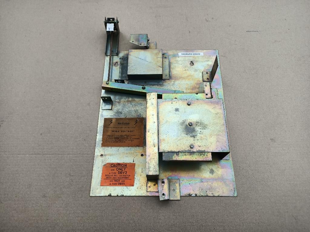 Muntproef Houder/Plaat Seeburg SMC1/ Disco (1978) jukebox, Verzenden, Seeburg