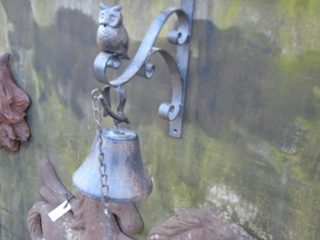 cloche de porte a bascule en fonte , le hibou ..., Enlèvement, Neuf