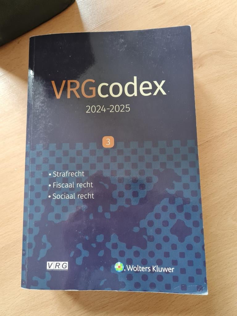 VRG Codex 3 2024-2025, Boeken, Woordenboeken, Ophalen
