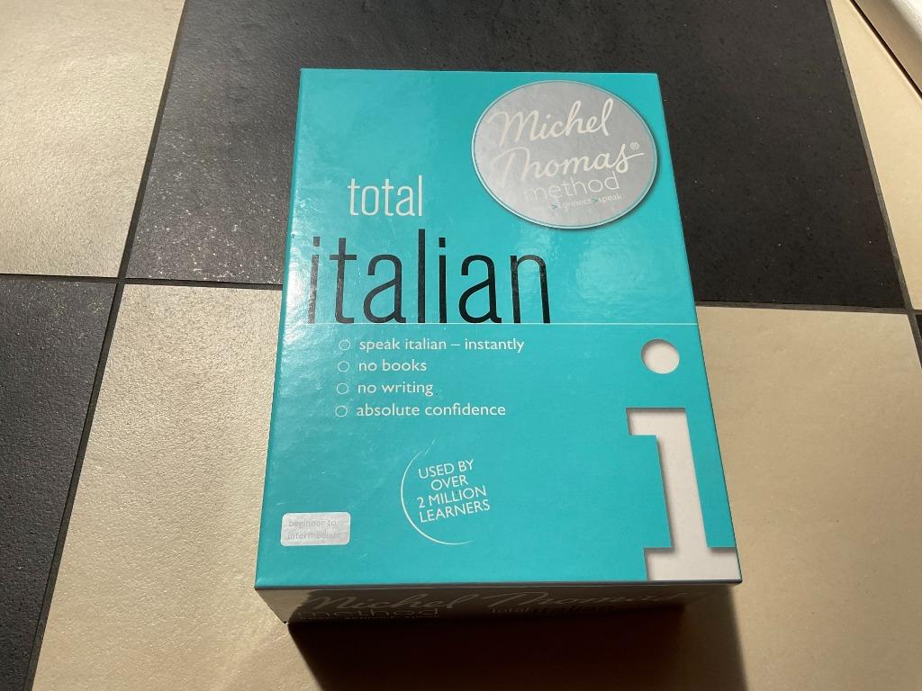 Total Italian - Michel Thomas Method Taalcursus Italiaans, Boeken, Studieboeken en Cursussen, Ophalen of Verzenden, Zo goed als nieuw