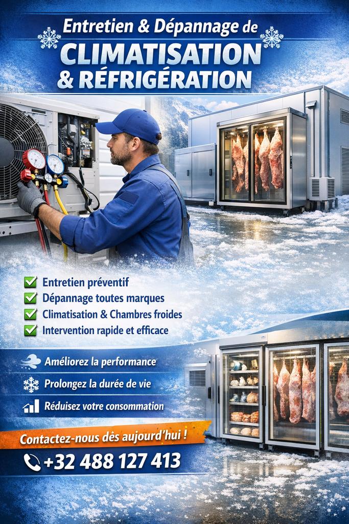 Climatisation (depannage, entretien) meilleur prix de 🇧🇪, Electroménager, Enlèvement, Comme neuf, Refroidissement et Déshumidification