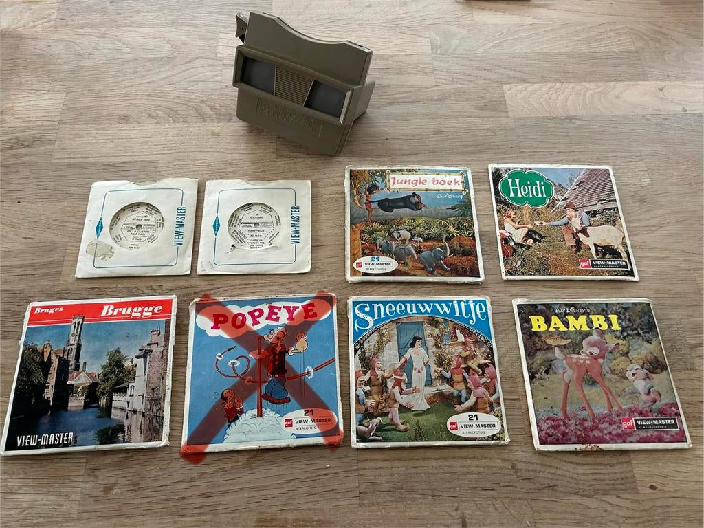 Vintage View-Master verzameling, Collections, Jouets, Utilisé, Enlèvement