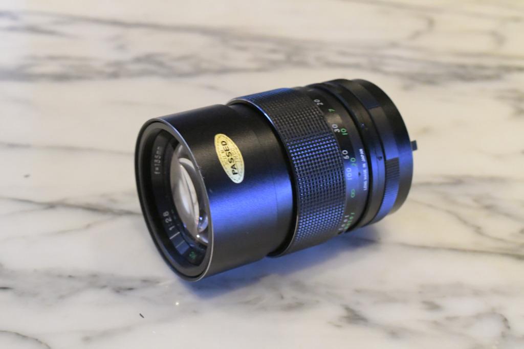 Marexar MC 135 mm/f/2,8 Contax/Yashica N 313027E, Enlèvement ou Envoi, 1980 à nos jours, Lentille ou Lentilles