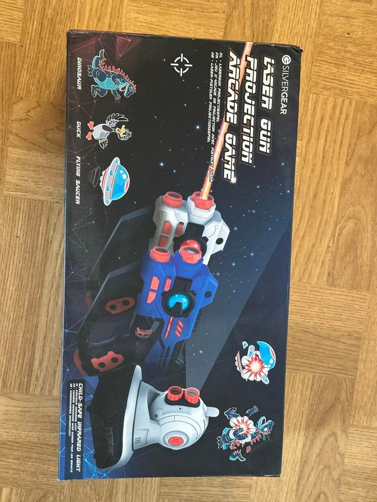 Laser gun, Ophalen, Zo goed als nieuw