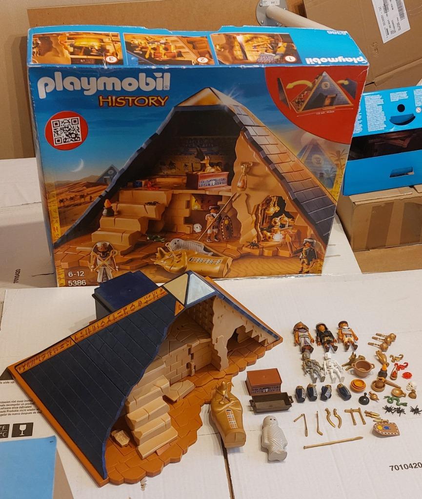 Playmobil 5386 - Piramide van de farao, Ophalen of Verzenden, Gebruikt, Complete set