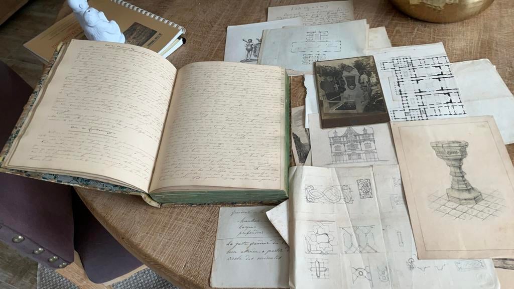 Origineel schetsboek architect HENDRIK KENNES, Ophalen