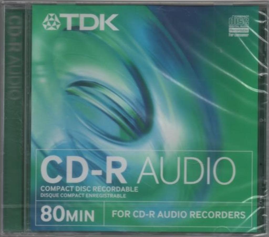 TDK Audio CDR For CD-R Audio Recorders, Ophalen of Verzenden, Nieuw, Overige merken