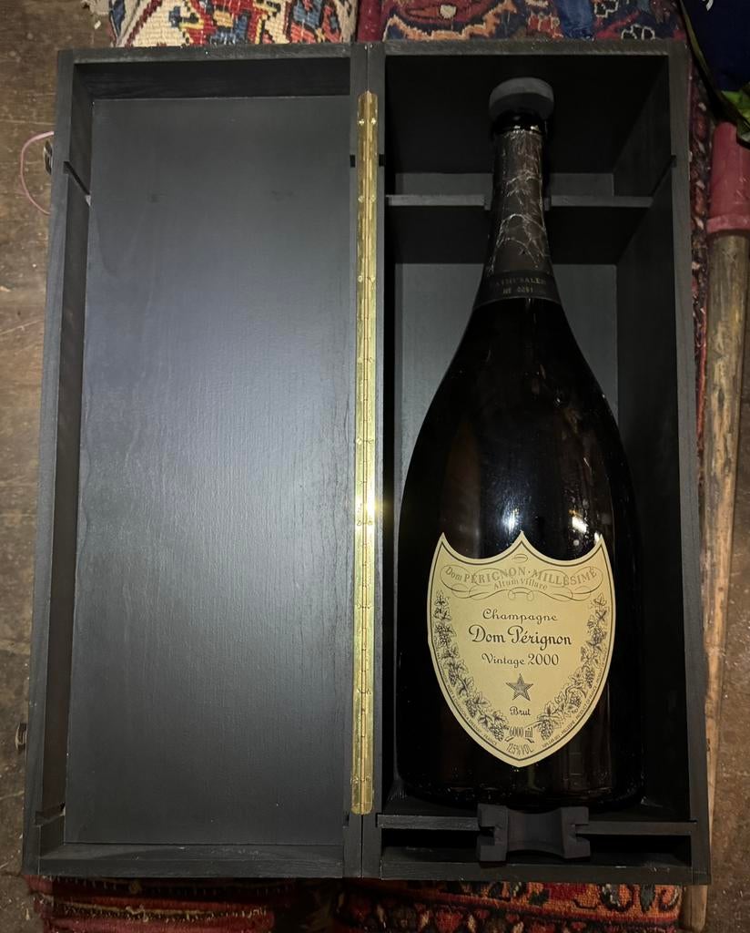 Bouteille de Champagne vide de Dom Perignon 6000ml, Enlèvement, Champagne