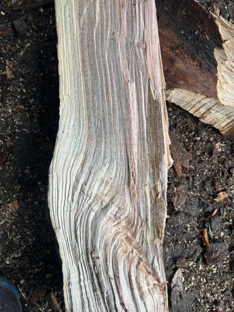 Brandhout 45cm gezaagd hardhout, Doe-het-zelf en Bouw, Ophalen, Zo goed als nieuw