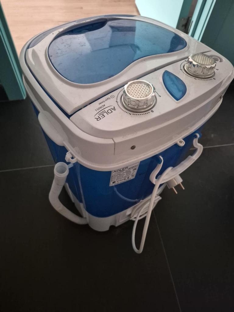 Kamping wasmachine, Ophalen, 1200 tot 1600 toeren, 4 tot 6 kg, Nieuw
