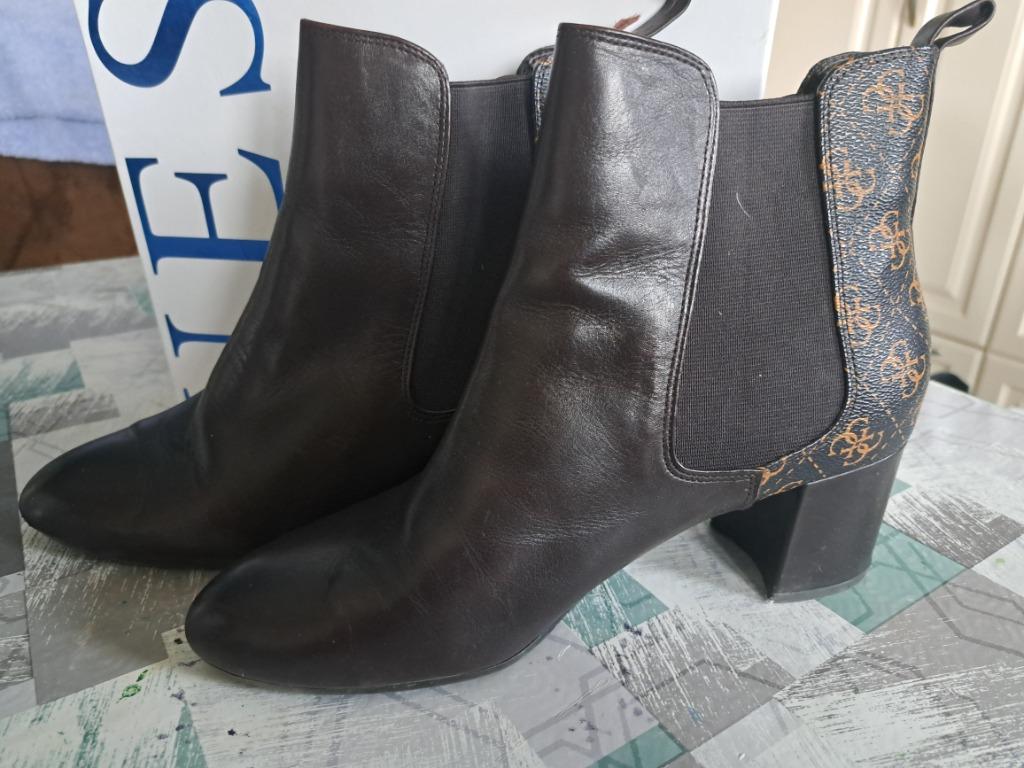 Laarzen Guess, Guess, Bruin, Lage of Enkellaarzen, Nieuw