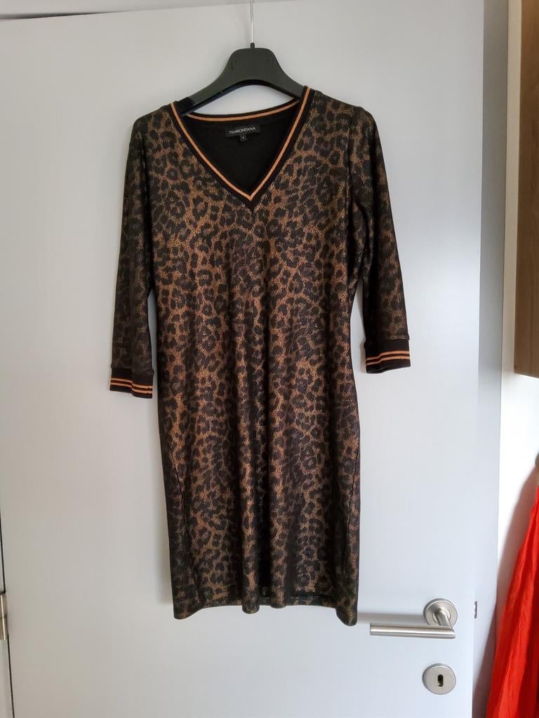 Robe imprimé panthère tramontana s, Enlèvement ou Envoi, Tramontana, Comme neuf, Au-dessus du genou