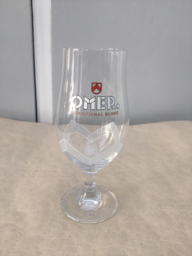 Verre Omer 33cl neuf, Collections, Enlèvement ou Envoi, Neuf, Verre ou Verres, Autres marques