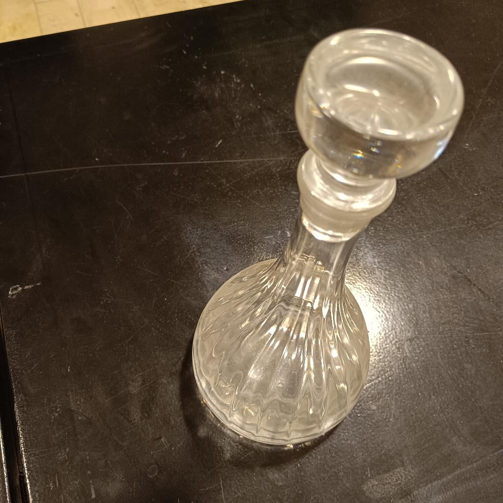 karaf, Antiek en Kunst, Antiek | Glaswerk en Kristal, Ophalen of Verzenden