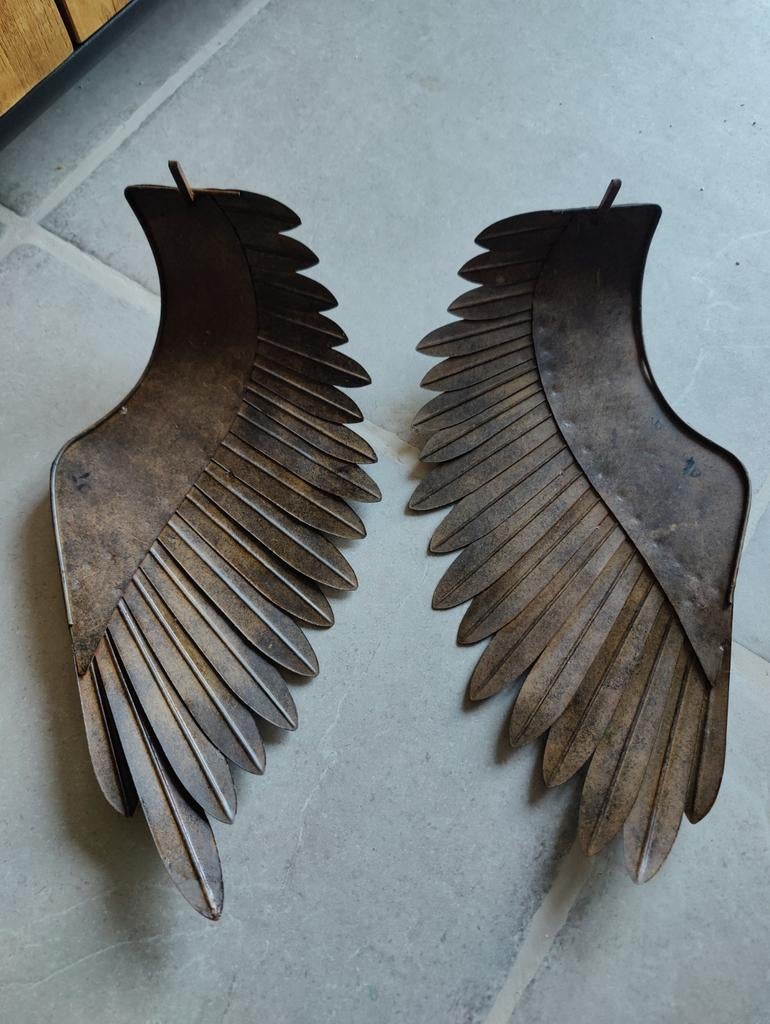 Metalen engelen vleugels, Ophalen of Verzenden, Zo goed als nieuw