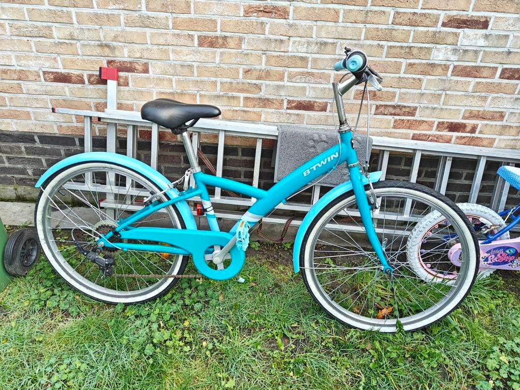 Meisjes fiets 9-11 jaar, Fietsen en Brommers, Fietsen | Vouwfietsen, Ophalen of Verzenden, Zo goed als nieuw