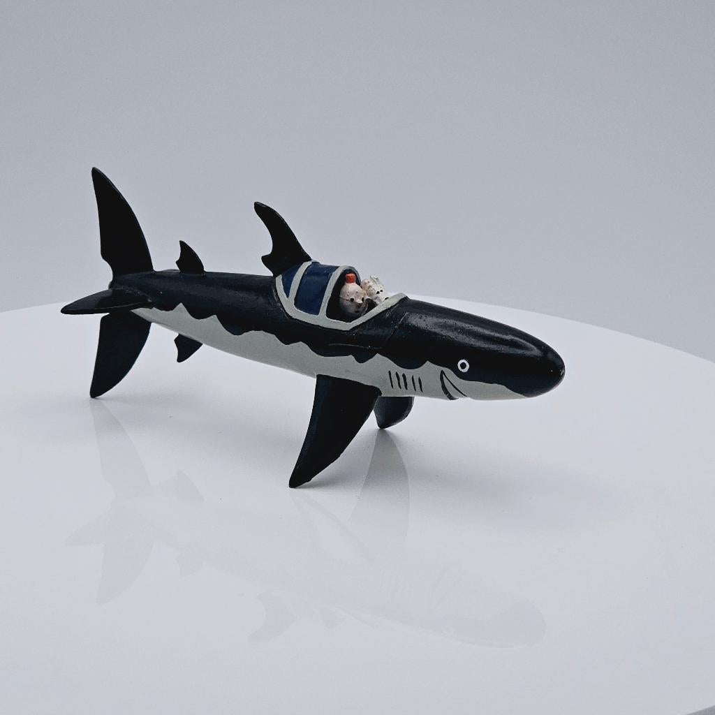 " Tintin et Milou dans le Requin ( ventre gris )   850 €, Collections, Enlèvement, Comme neuf