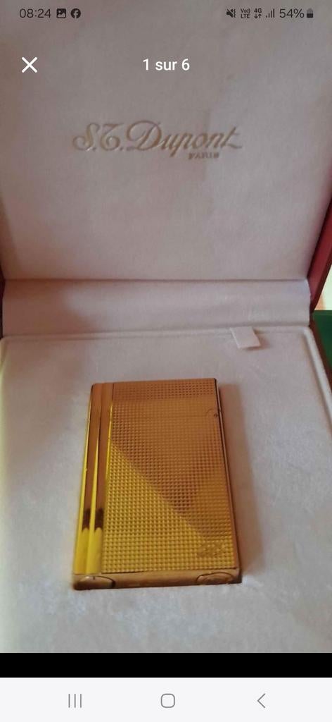 ST DUPONT aansteker, Ophalen of Verzenden, Zo goed als nieuw, Aansteker