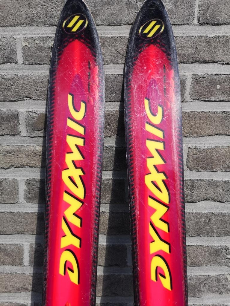 Ski's Salomon Rood Dynamic 170 cm, Ophalen, 160 tot 180 cm, Gebruikt, Salomon