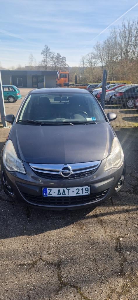 OPEL CORSA 12/2011 /140000 km LPG, Auto's, Euro 5, 63 zetels, Zwart, Elektrische ramen