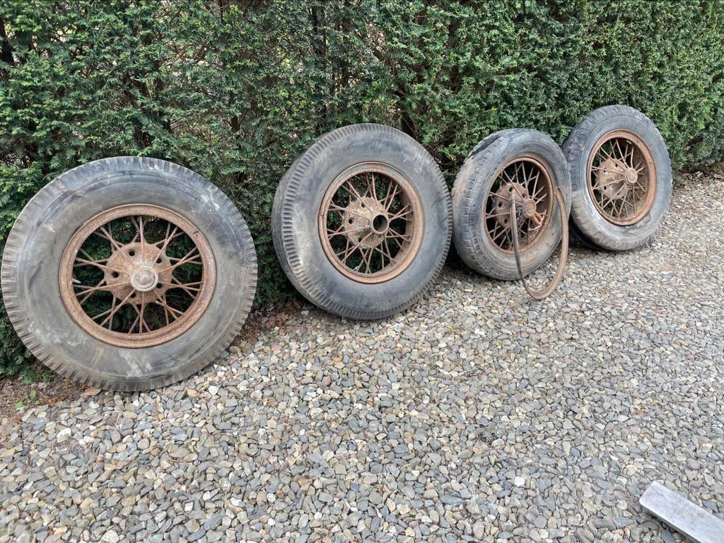 T Ford spaak wielen  oldtimer, Ophalen of Verzenden, Zo goed als nieuw
