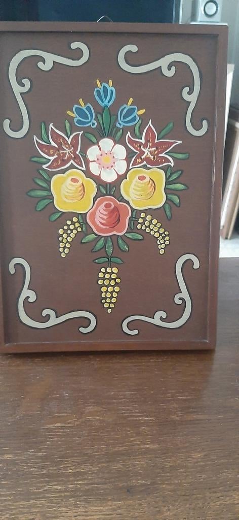 Schilderijtje op hout, Antiek en Kunst, Kunst | Schilderijen | Klassiek, Ophalen of Verzenden