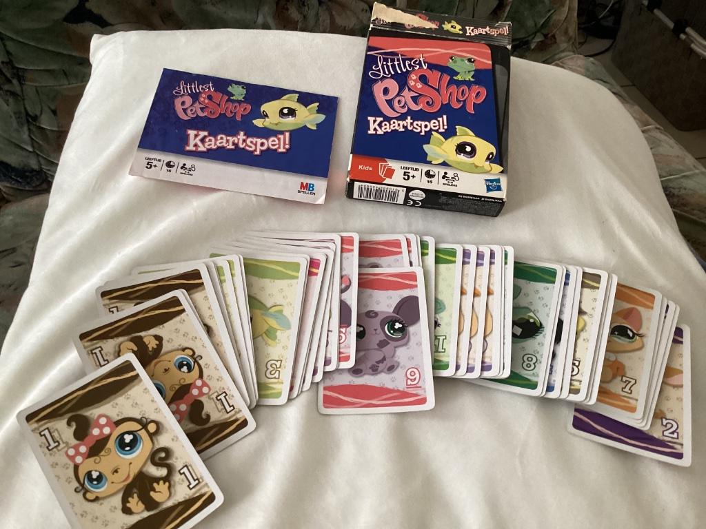 Littlest Petshop kaartspel - kwartet, Collections, Enlèvement ou Envoi, Jeu(x) des sept familles