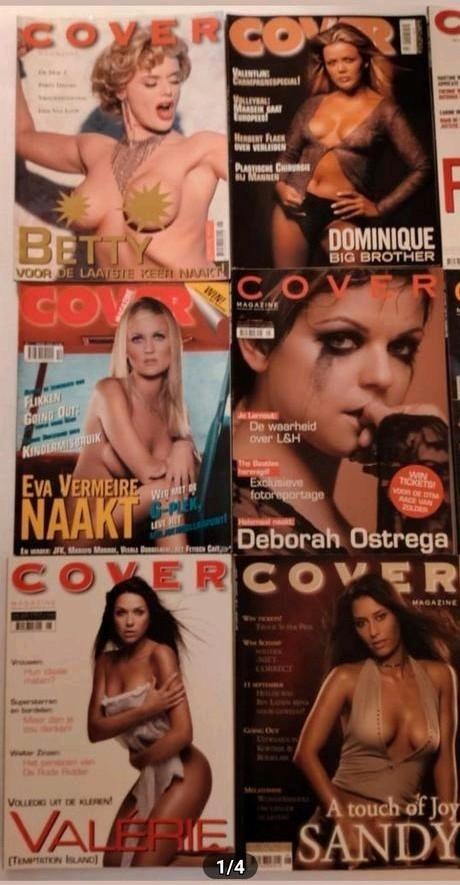 Cover BV-Erotica Magazines in nieuwstaat te koop aangeboden!, Boeken, Ophalen of Verzenden, Zo goed als nieuw, Overige typen