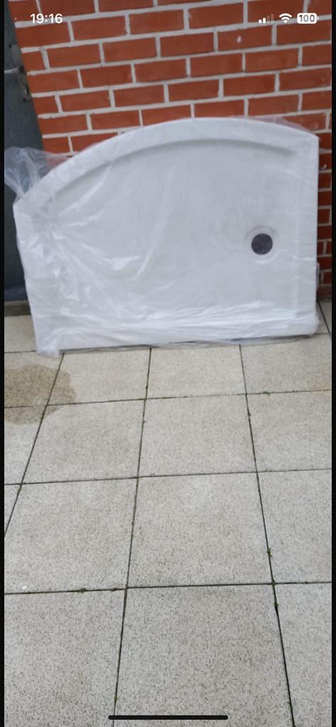 Douchebak, Ophalen, Nieuw