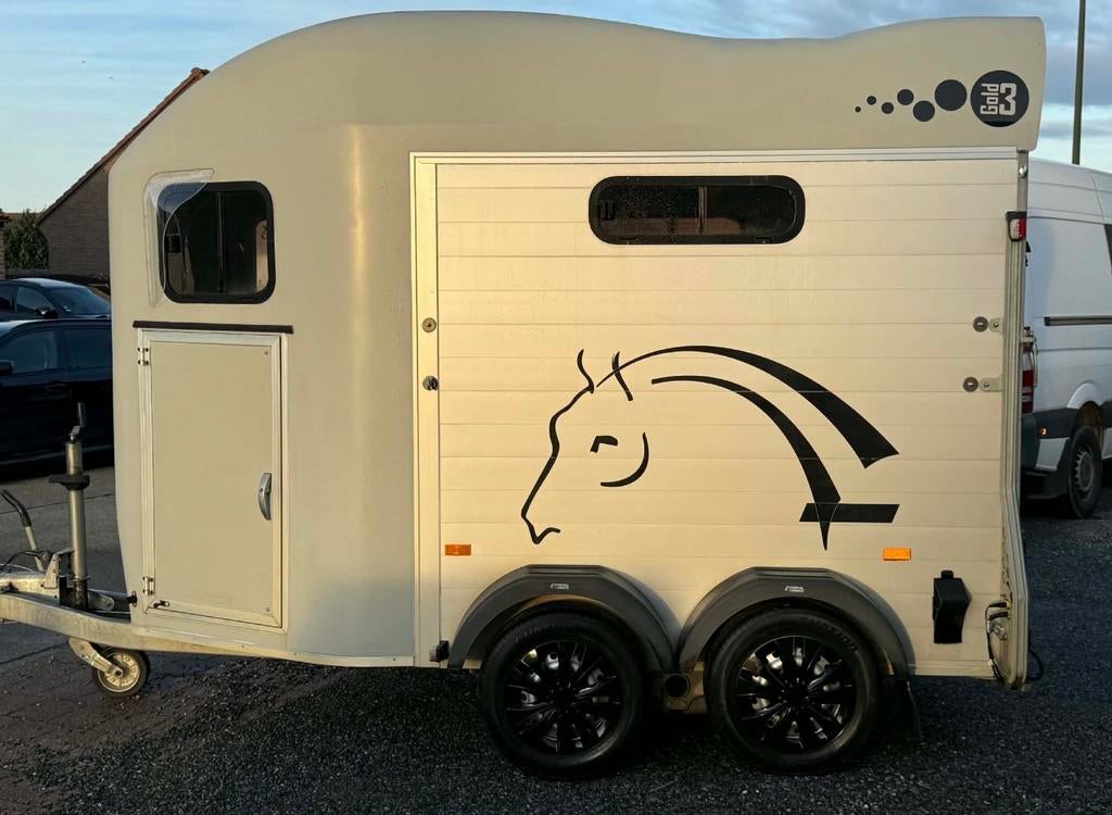 Cheval liberte gold 3 zadelkamer 09/2020, Ophalen, Zo goed als nieuw, Aluminium, 2-paards trailer