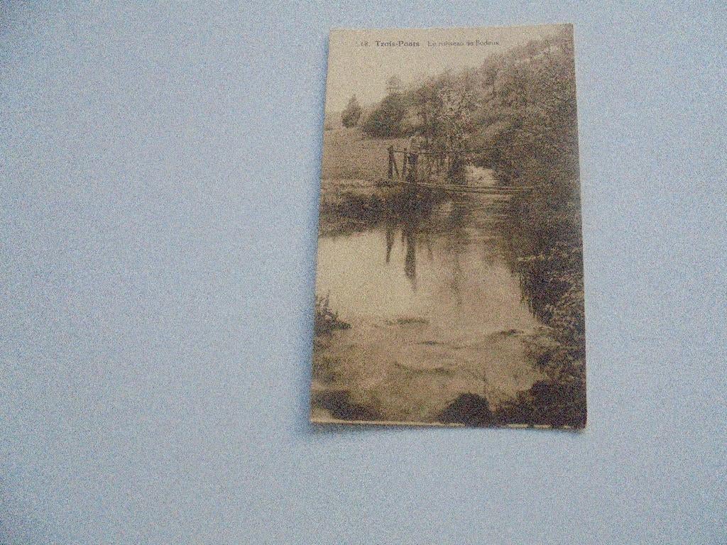 trois -ponts -le ruisseau de bodeux, Ophalen of Verzenden, 1940 tot 1960, Ongelopen, Luik