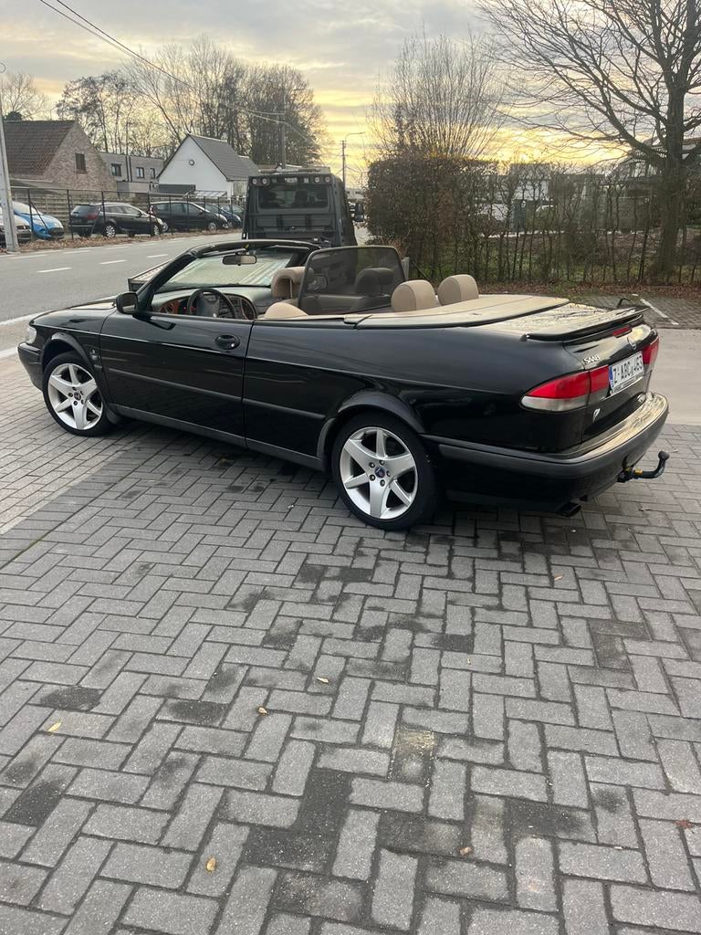 Saab 9,3 2000  TURBO-lpg, Auto's, Cabriolet, Leder, Bedrijf, Handgeschakeld