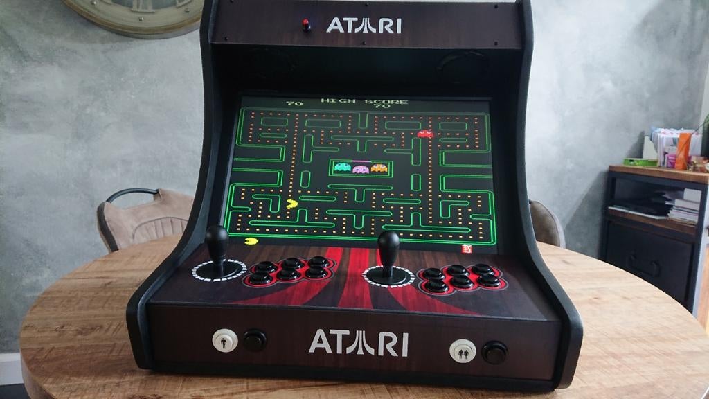 Atari bartop arcade game kast, Enlèvement