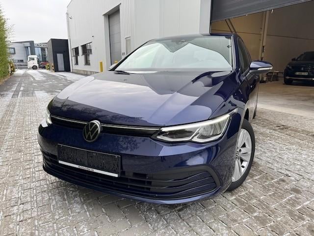 Volkswagen Golf 8, Auto's, https://public.car-pass.be/vhr/2132201a-4b77-4d22-8407-f141b54b193c, Euro 6, Blauw, Alcantara