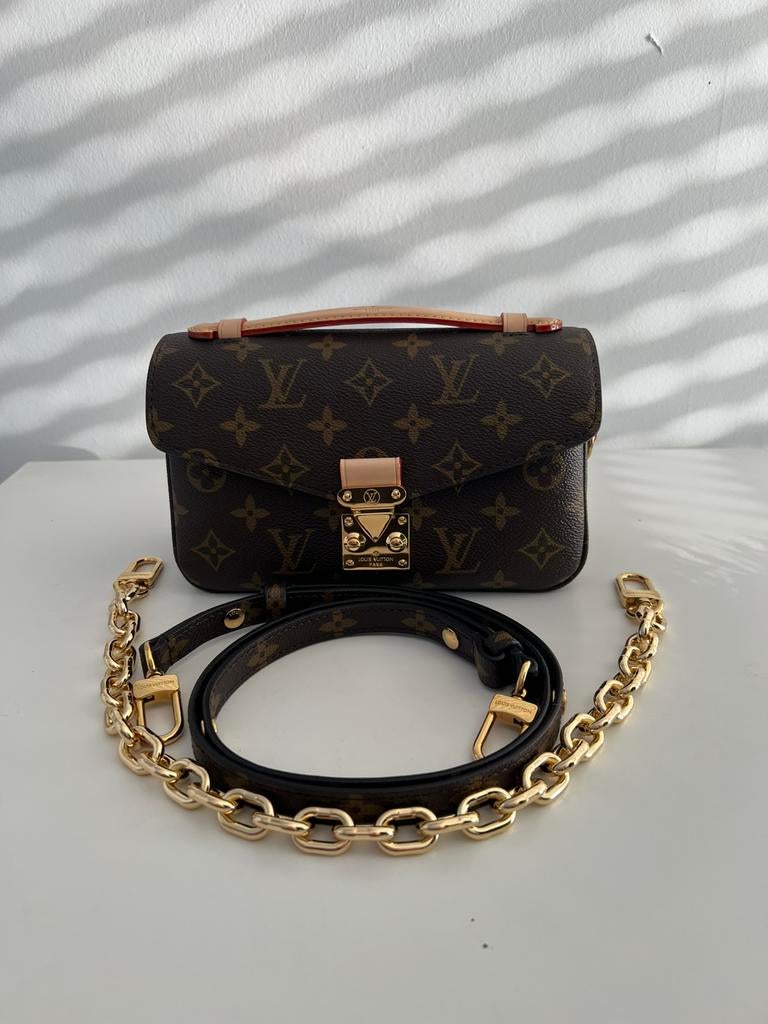 Authentic Louis Vuitton Metis East West bag, Verzenden, Zo goed als nieuw