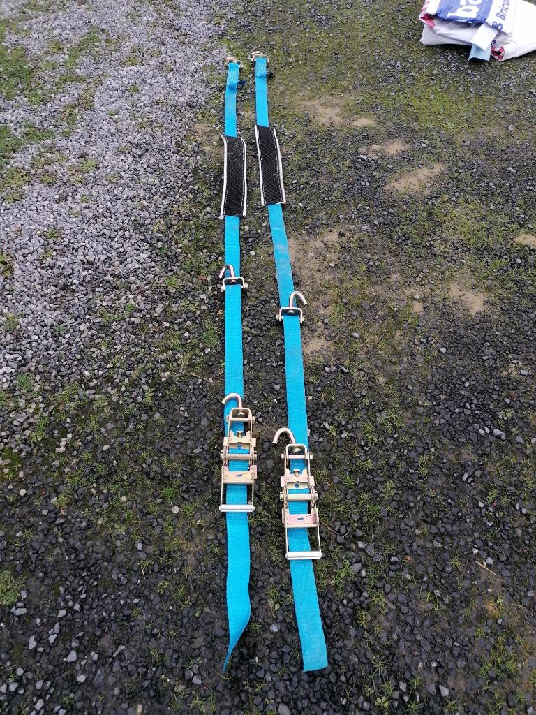 2 Sangles arrimage pour voiture, Enlèvement, Neuf