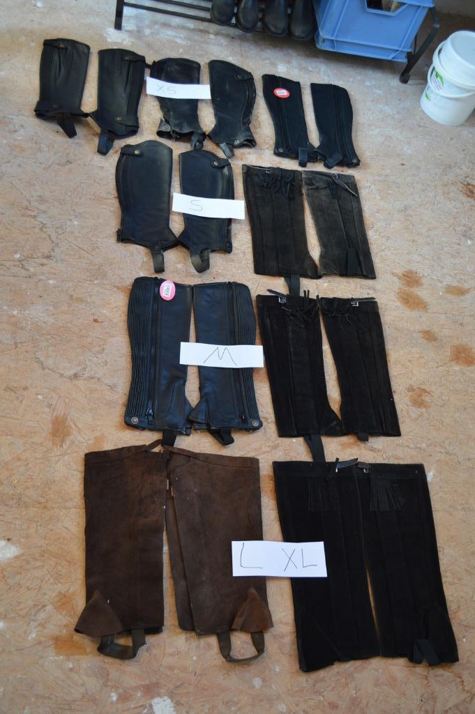 Nieuwe en gebruikte mini chaps en paardrijlaarzen, Dieren en Toebehoren, Paardrijkleding, Ophalen of Verzenden, Zo goed als nieuw