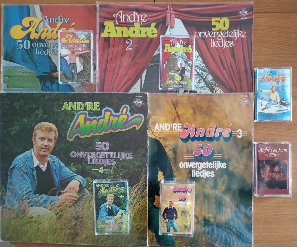 André van Duin onvergetelijke liedjes 1-5 ENKEL NOG OP VINYL, Cd's en Dvd's, Vinyl | Nederlandstalig, Ophalen of Verzenden, Zo goed als nieuw
