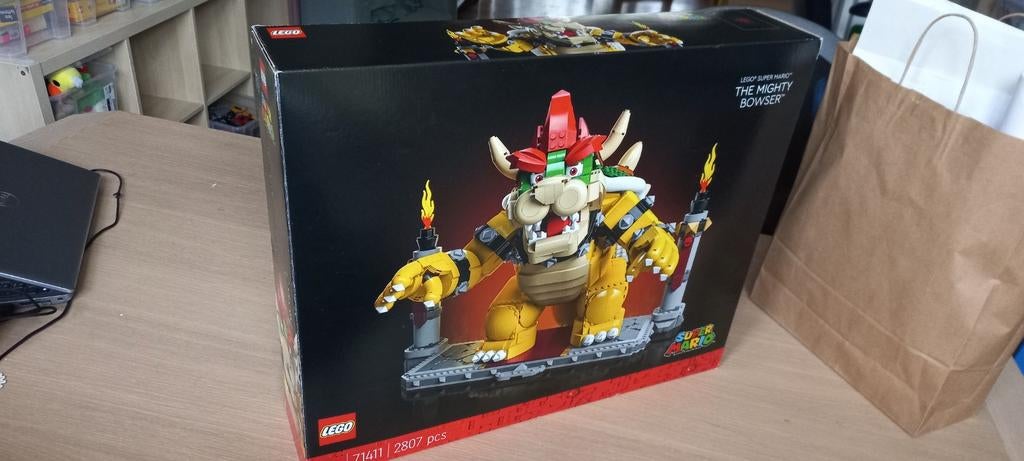 Lego 71411 Super Mario de Machtige Bowser, Kinderen en Baby's, Ophalen of Verzenden, Lego