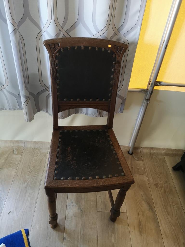 Chaise art déco ancienne, Enlèvement