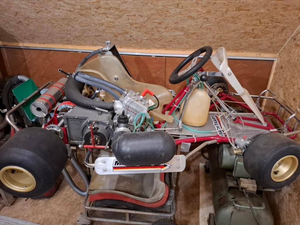 Kart Mach 1 Hetschel KZH 125 schakelkart, Ophalen, Zo goed als nieuw, Kart