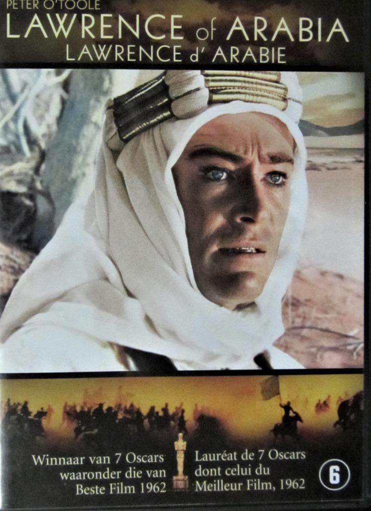 DVD HISTORISCH/OORLOG- LAWRENCE OF ARABIA (PETER O'TOOLE), Cd's en Dvd's, Alle leeftijden, Ophalen of Verzenden, Zo goed als nieuw