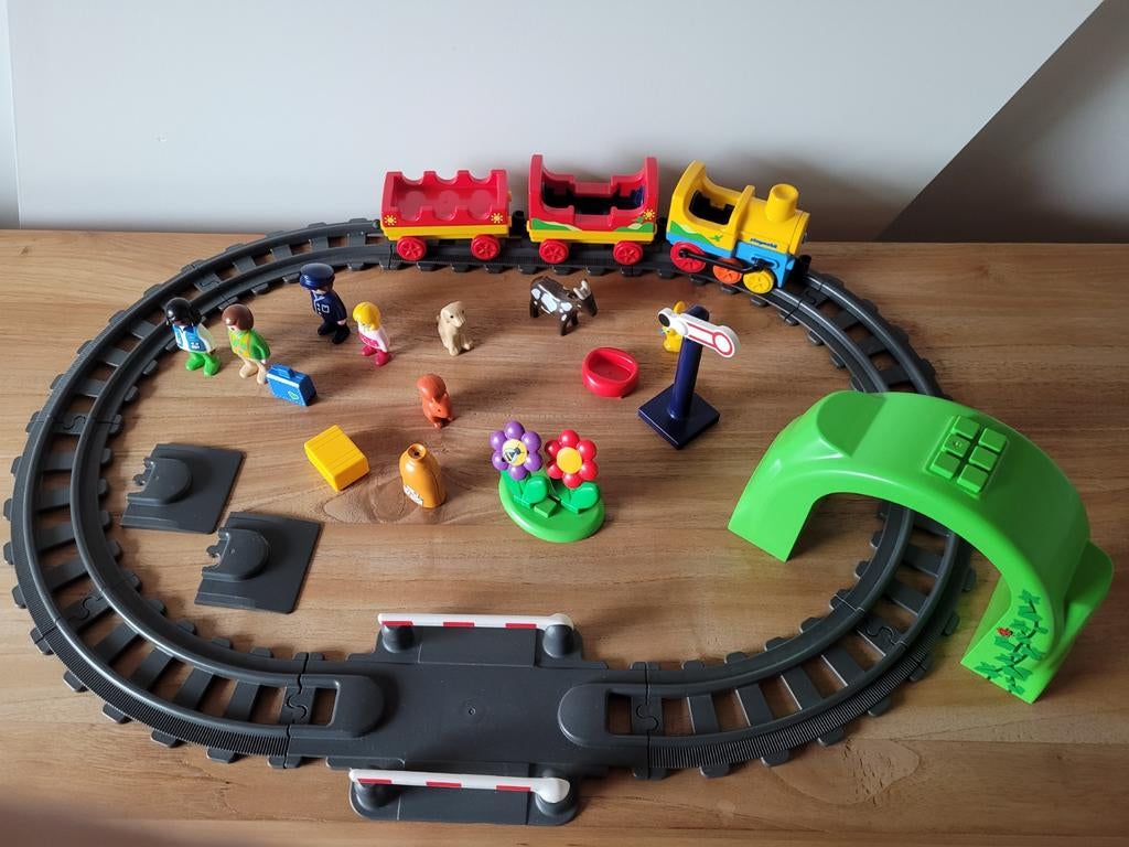 Playmobil 1.2.3 Mijn Eerste Trein  70179, Enfants & Bébés, Jouets | Playmobil, Enlèvement, Comme neuf, Ensemble complet