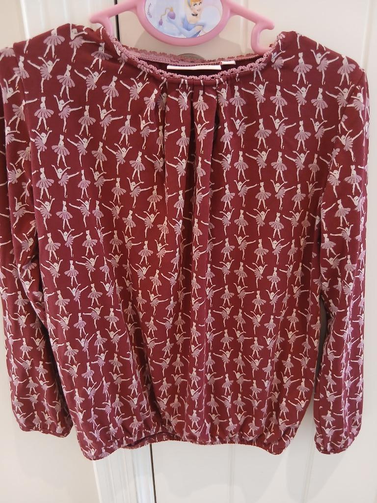 longsleeve Someone maat 116 met ballerina's, Kinderen en Baby's, Gebruikt, Meisje, Ophalen of Verzenden, Someone